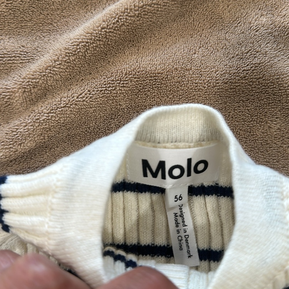 Striped Knit Molo Farley cloud stripe